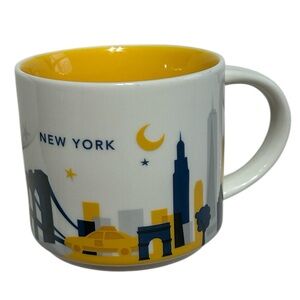 Starbucks 2015 "You Are Here" Collection‎ New York City 14 ounce coffee mug.